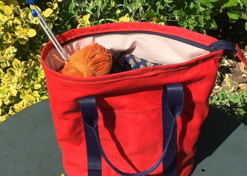 Waxed Canvas Hobby Tote - Image 5