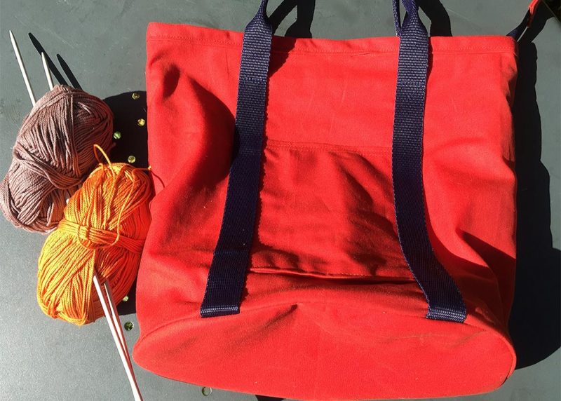 Waxed Canvas Hobby Tote - Image 3