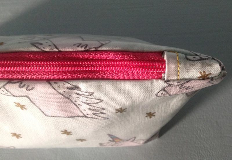Unicorn Zipped Pouch for Girls - Image 4