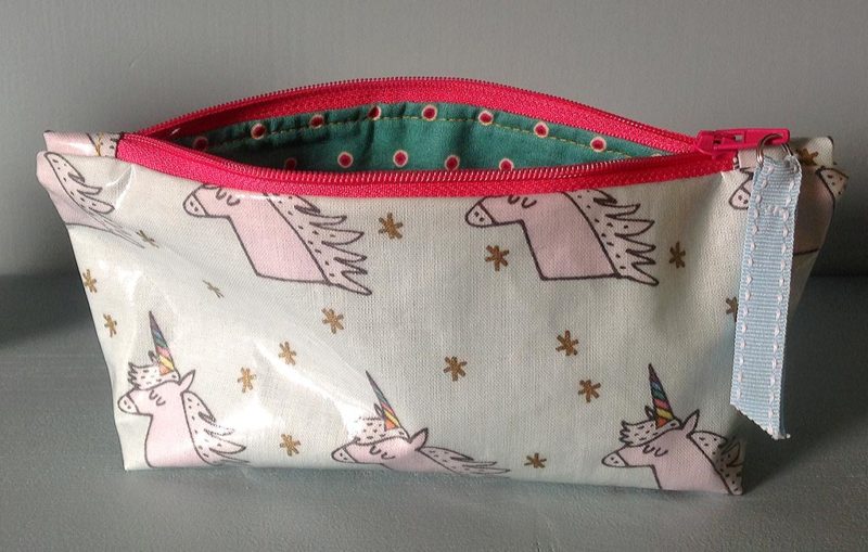 Unicorn Zipped Pouch for Girls - Image 3