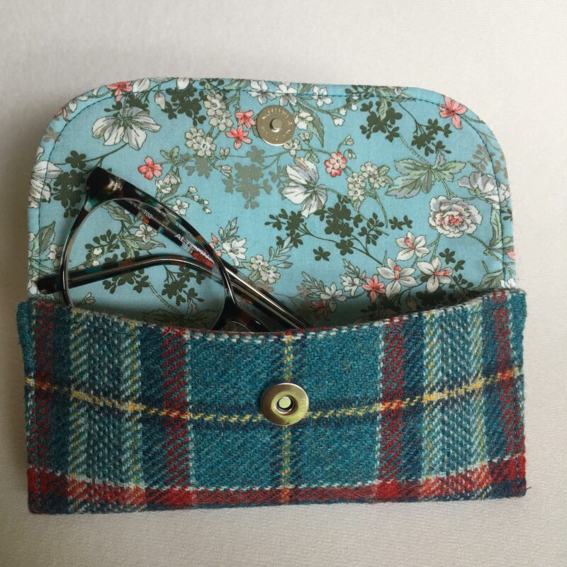 Glasses Cases in Vintage Woollen Plaid