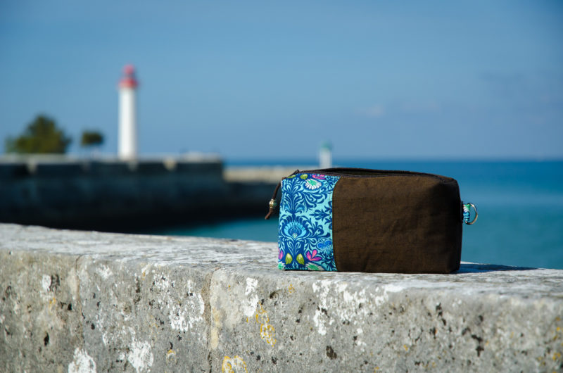 Boxy Zippered Pouch, Art Nouveau style - Image 8