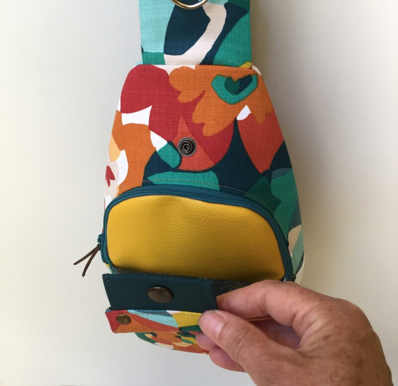 Retro-style Sling Bag, Backpack - Image 5