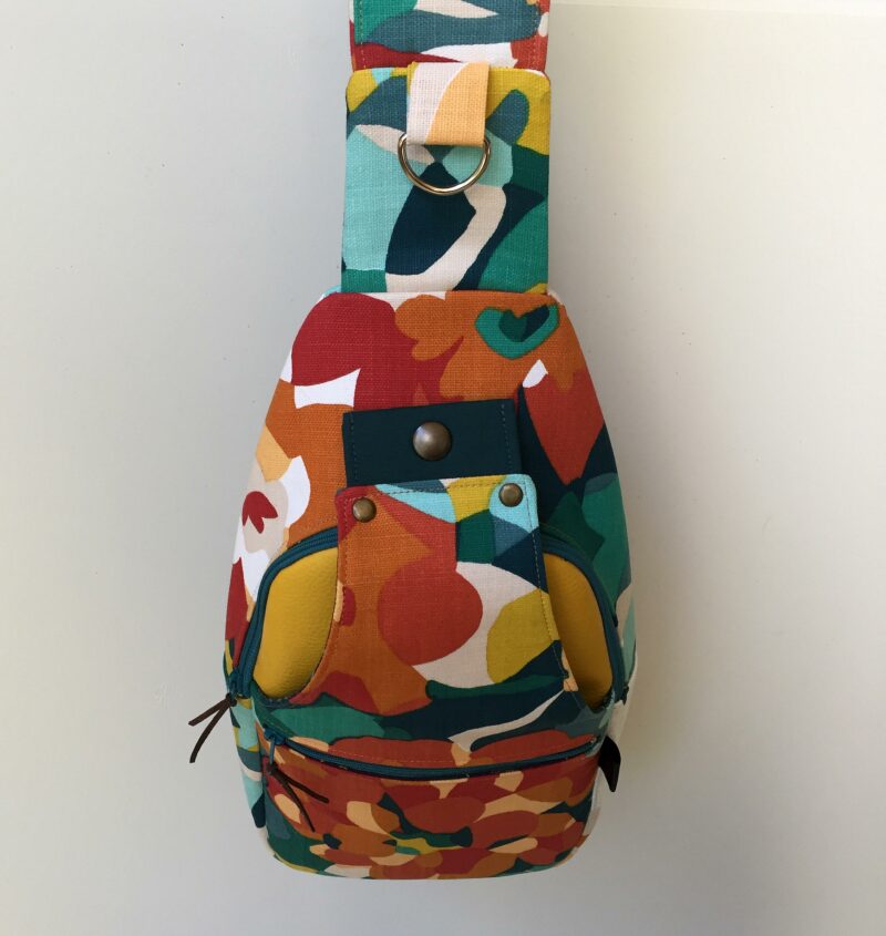 Retro-style Sling Bag, Backpack - Image 3