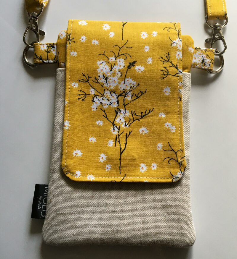 Crossbody Double Pocket Phone Pouch - Image 3
