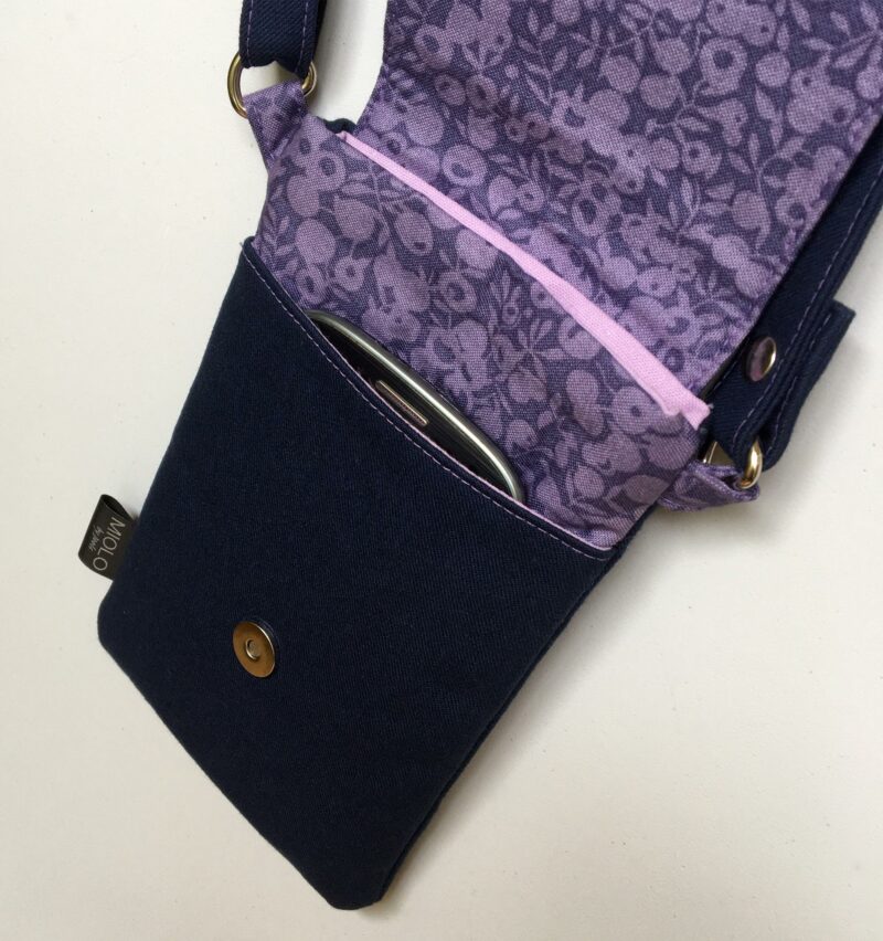 Liberty Print Crossbody Phone Pouch - Image 8