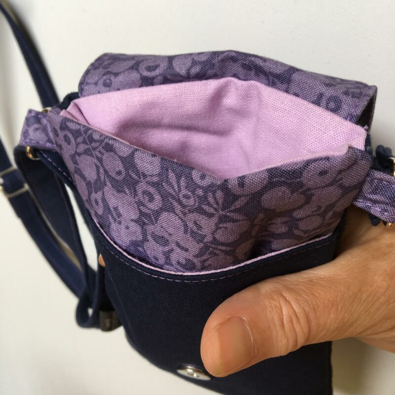 Liberty Print Crossbody Phone Pouch - Image 9