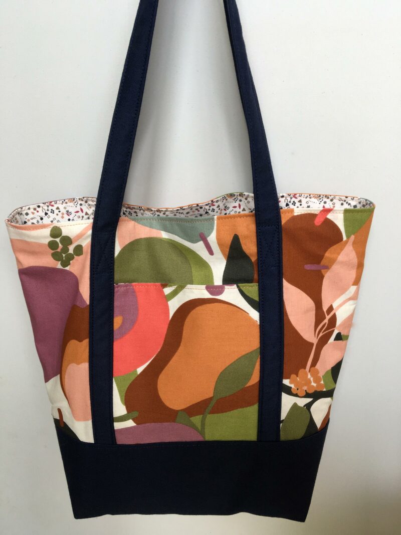 Colourful Tote Bag with Front Pocket - Image 5