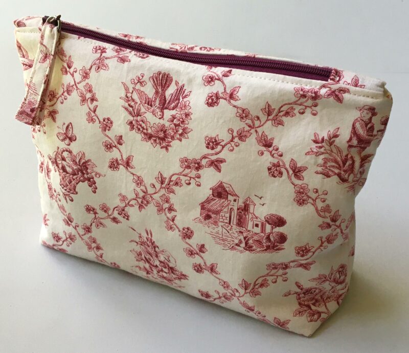 So French! Zipped Cosmetics Pouch - Image 8