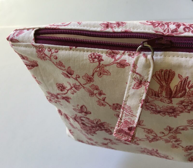 So French! Zipped Cosmetics Pouch - Image 7