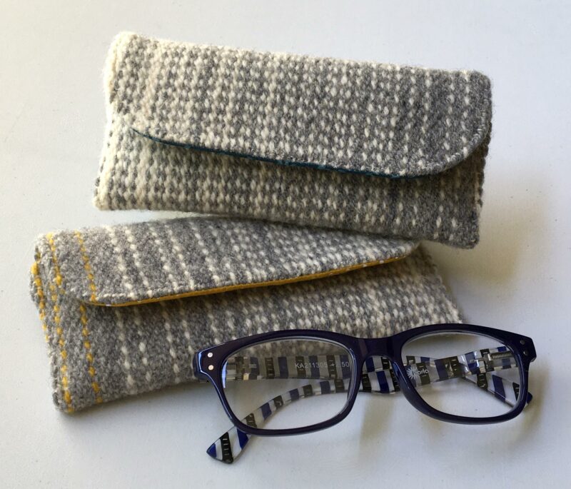 Luxury Natural Wool Glasses Cases - Image 2
